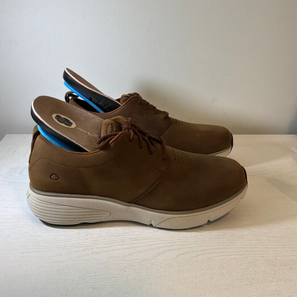 NIB Dr Comfort Roger Mens Diabetic Leather Casual Shoe 12 XW